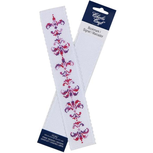 Charles Craft Bookmark 14 Count White 9.75"X2"