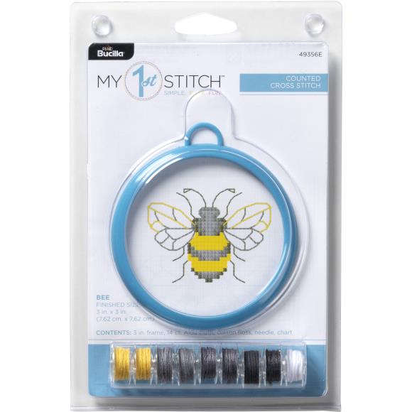 Bee Cross Stitch Kit