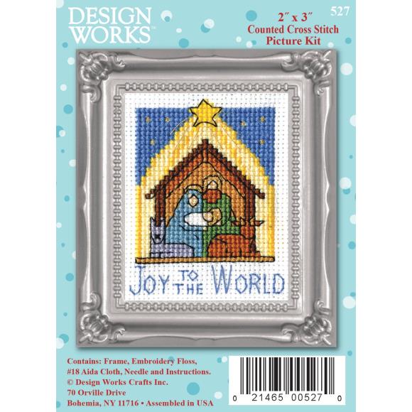 Nativity W/Frame Mini Cross Stitch Kit