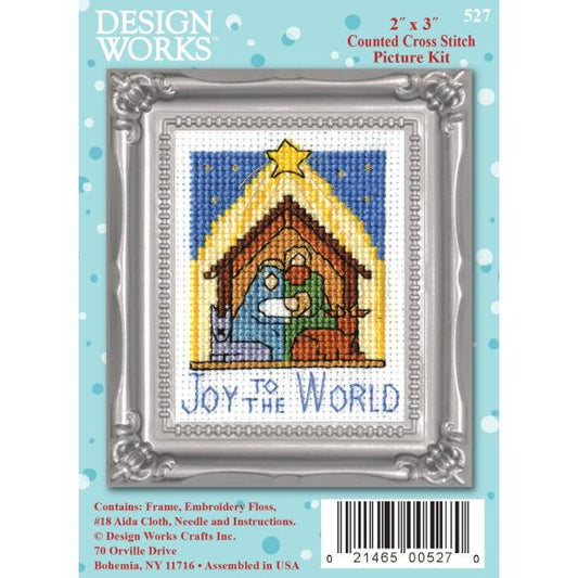 Nativity W/Frame Mini Cross Stitch Kit