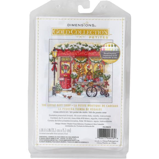The Little Gift Shop Cross Stitch Kit