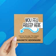 You Fell Asleep Here Blue Bookmark
