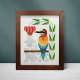 European Bee Eater Pattern
