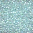 Glass Seed Beads 02017 Crystal Aqua