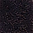 Glass Seed Beads 02050 Matte Chocolate