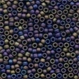Glass Antique Seed Beads 03013 Stormy Blue Heather