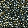 03037 Antique Glass Beads Abalone