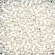 Glass Antique Seed Beads 03041 White Opal