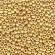 Glass Antique Seed Beads 03557 Satin Old Gold