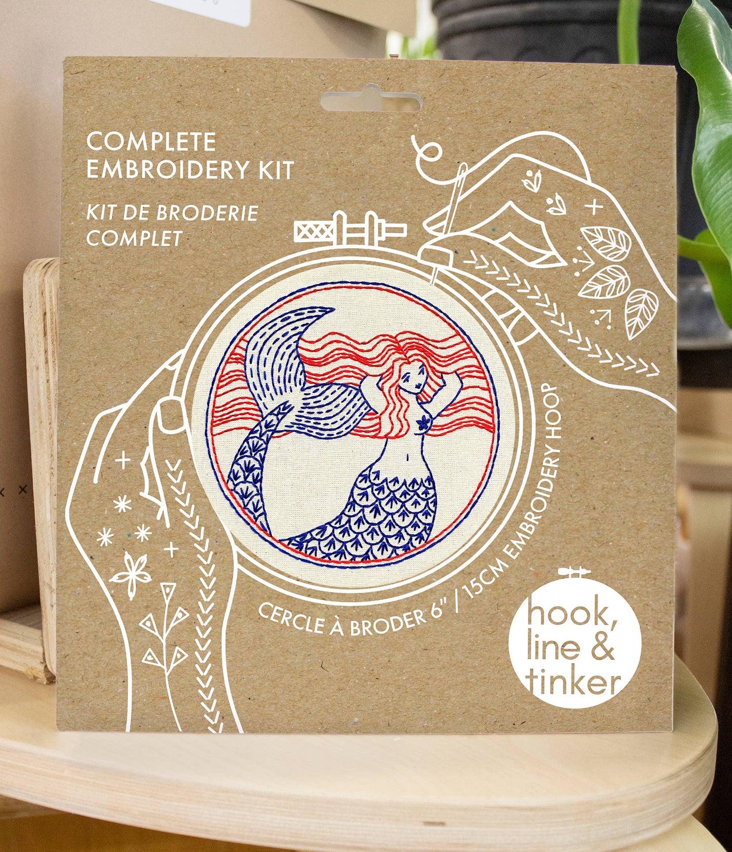 Mermaid Embroidery Kit