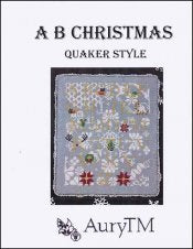 A B Christmas Pattern