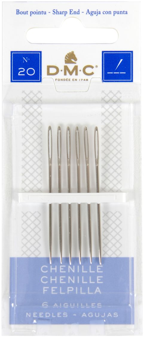 DMC Chenille Hand Needles Size 20