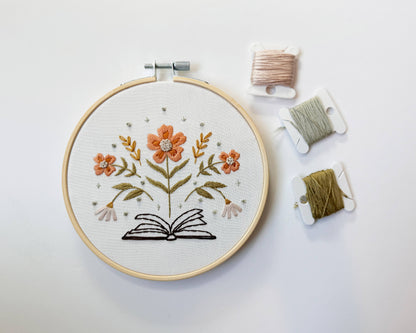 Book Lovers No. 2 Embroidery Kit