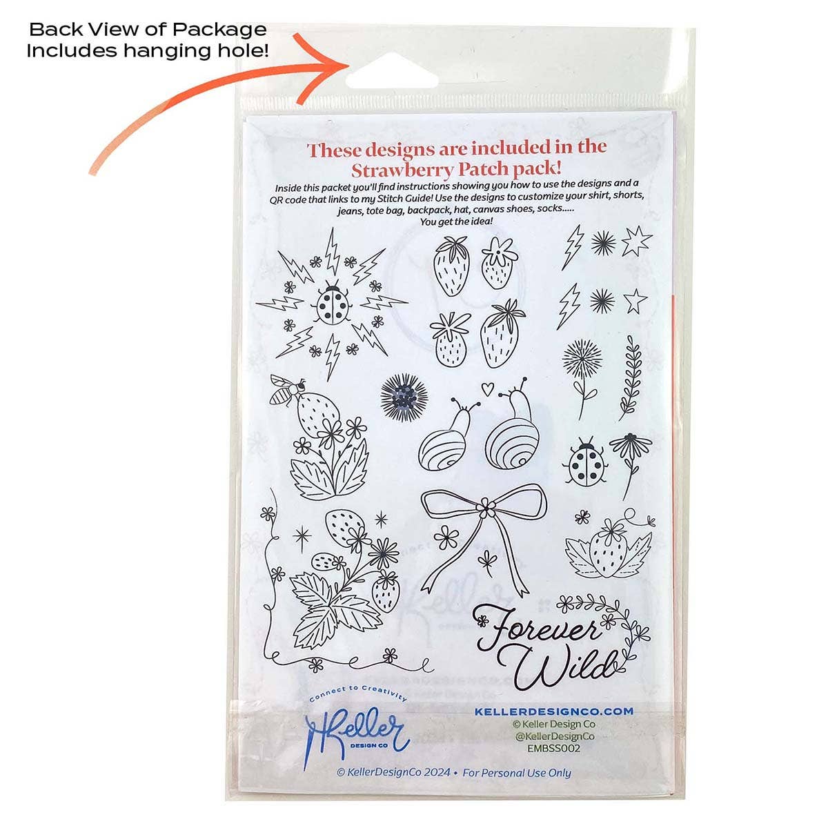 Stick It Stitch It Patterns Strawberry Patch