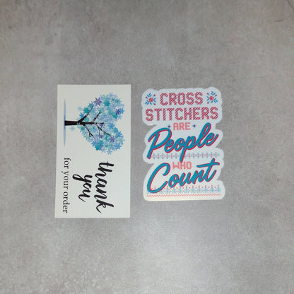Cross Stitcher Sticker
