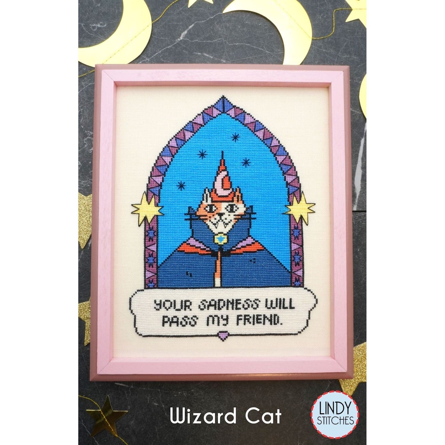 Wizard Cat Pattern