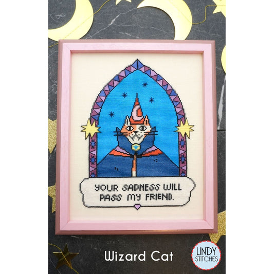 Wizard Cat Pattern