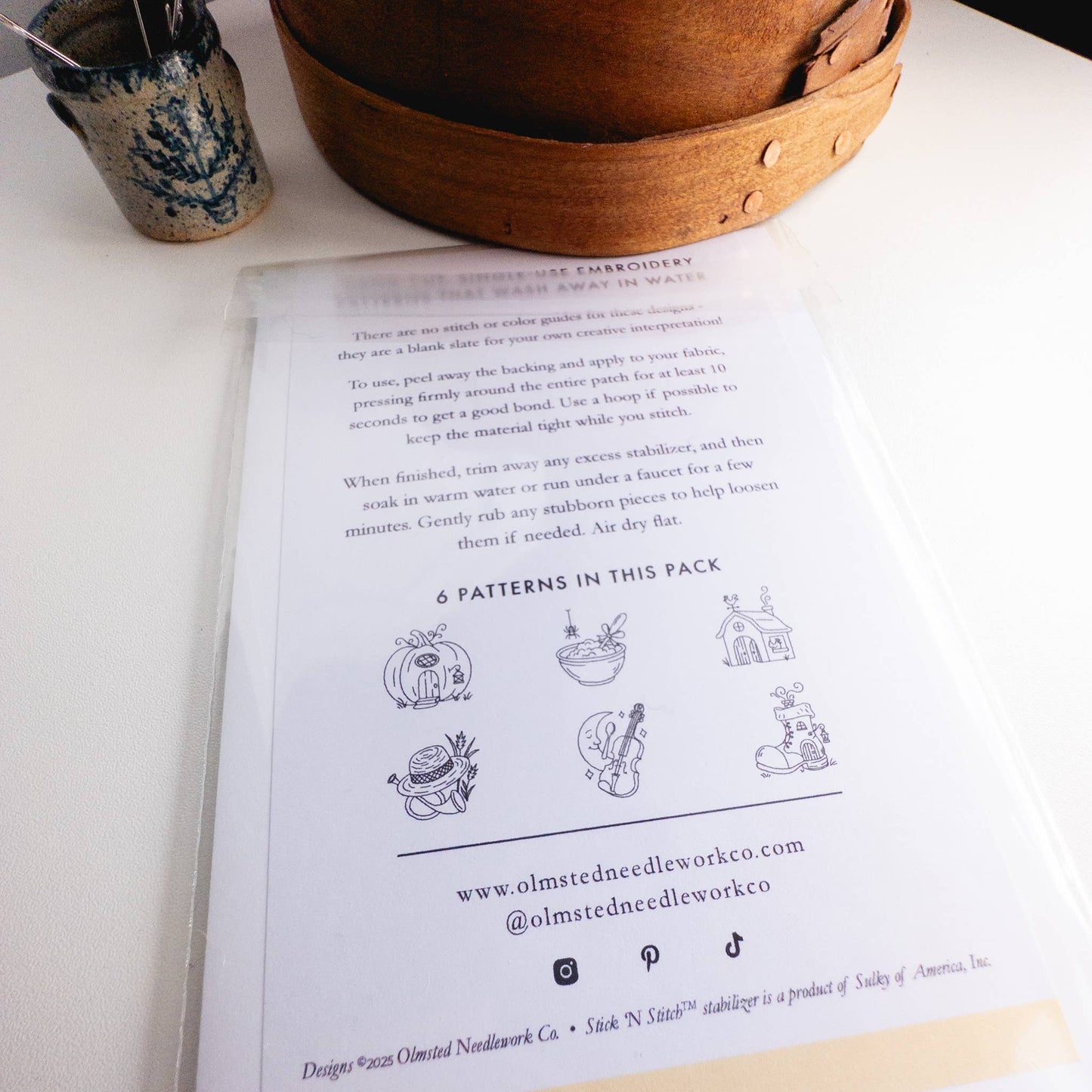 Nursery Rhyme Stick and Stitch Embroidery Patterns