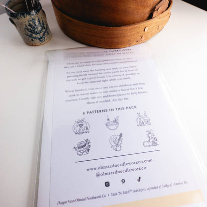 Nursery Rhyme Stick and Stitch Embroidery Patterns