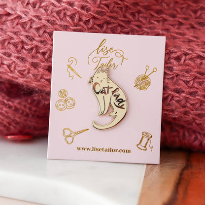 Cat Lady Magnetic Needle Minder