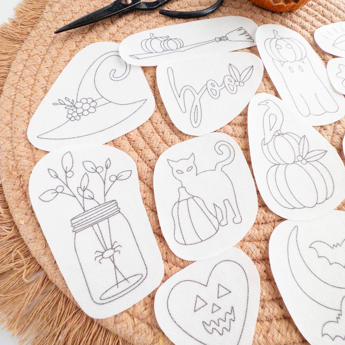 Stick & Stitch Halloween Embroidery Pattern