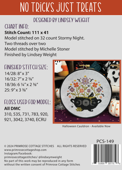 No Tricks Just Treats Pattern