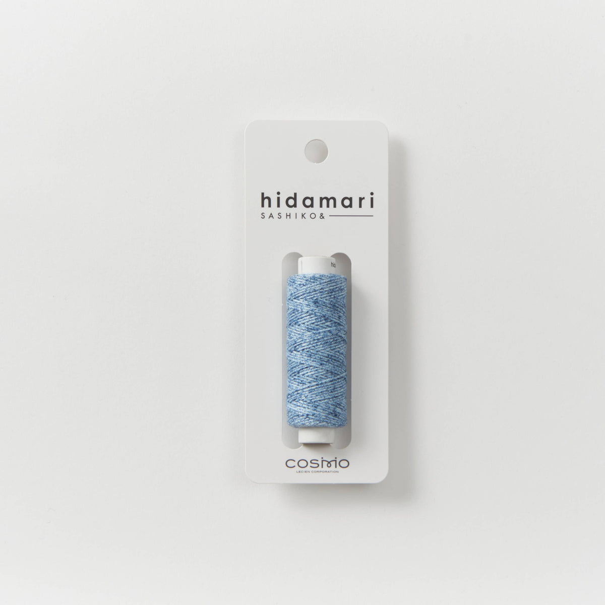 Cosmo Hidamari Sashiko Variegated Thread Blue, White, Yellow #105