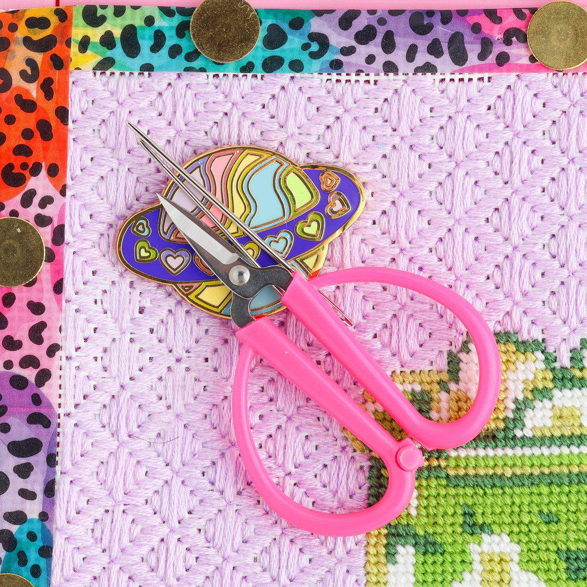 Planet Girlhood Needle Minder Magnet