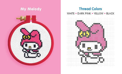 Hello Kitty And Friends Cross Stitch Kit