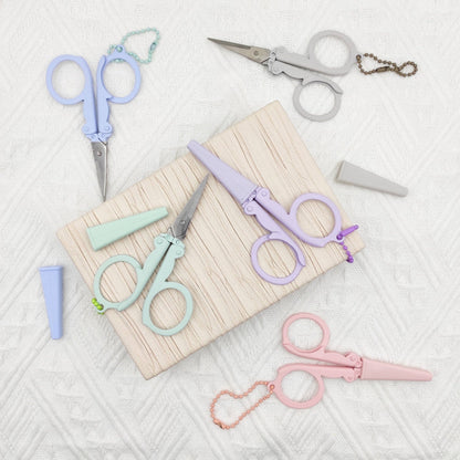 Portable Folding Scissors Blush