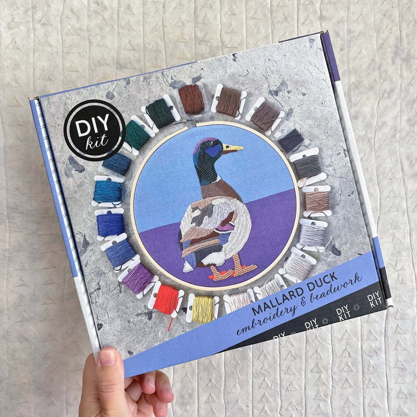 Embroidery and Beadwork Kit Mallard Duck