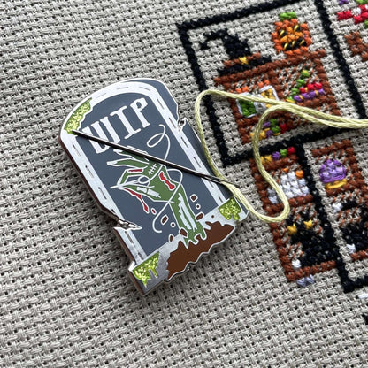 Gravestone WIP Needle Minder