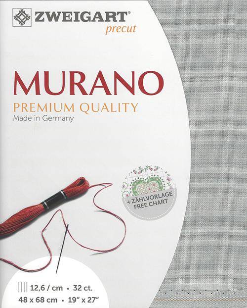 Zweigart 32 ct Murano Vintage 7729 Precut Fabric, 19" x 27"
