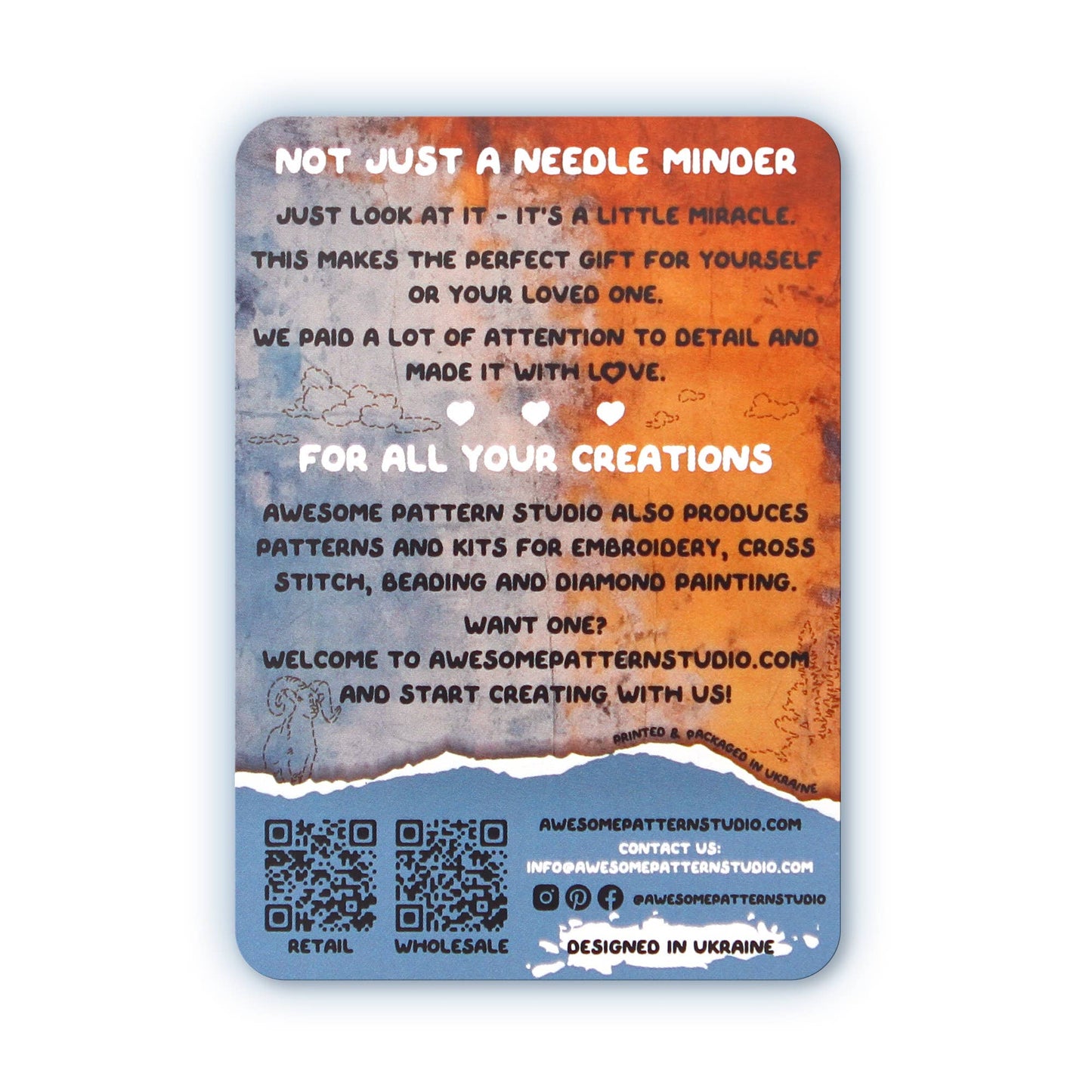 Rocky Mountain National Park - Magnetic Needle Minder Set #1