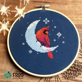 Ice Moon Cardinal Pattern