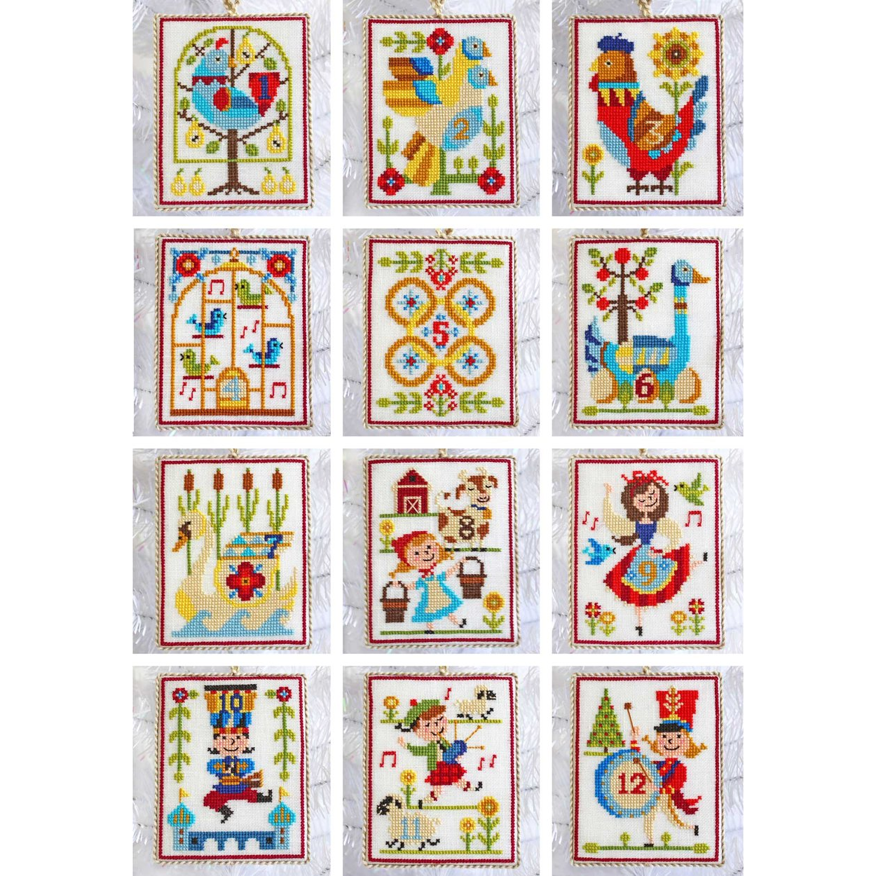 12 Days of Christmas Pattern