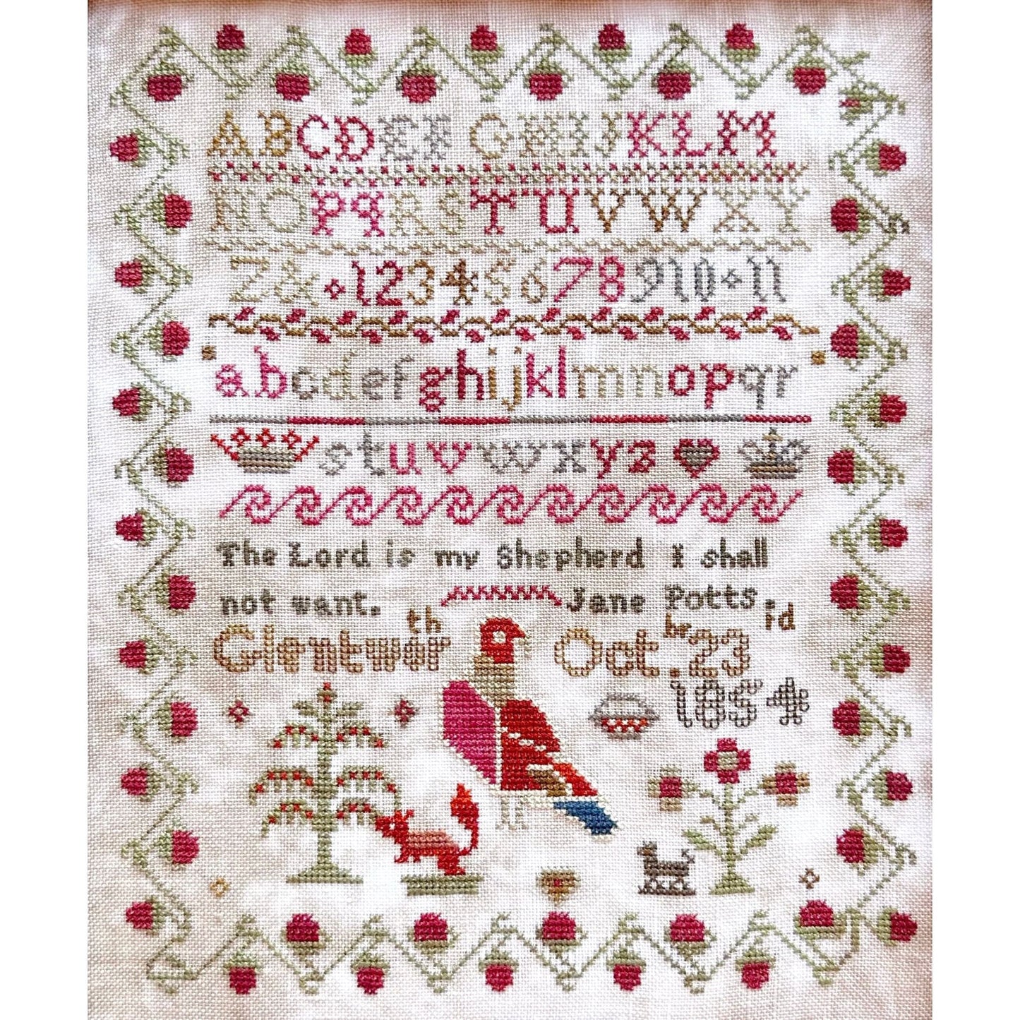 Jane Potts 1854 Pattern