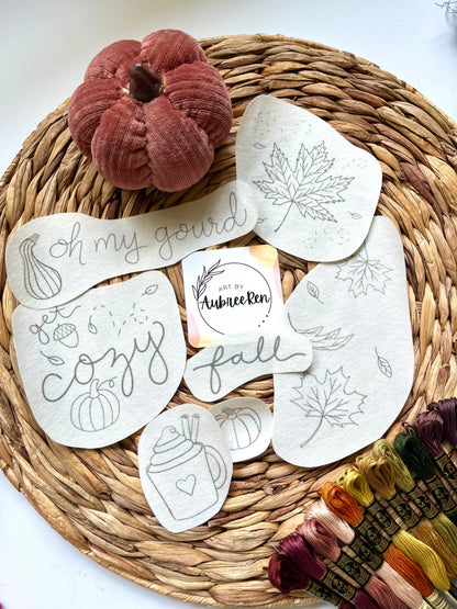 Stick and Stitch Embroidery Fall
