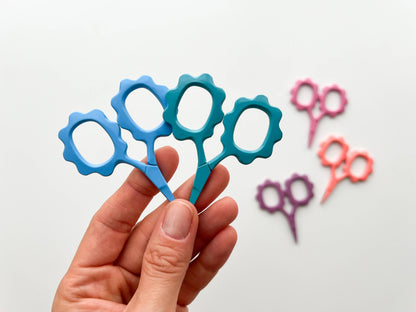Small Flower Scissors Lake Ocean