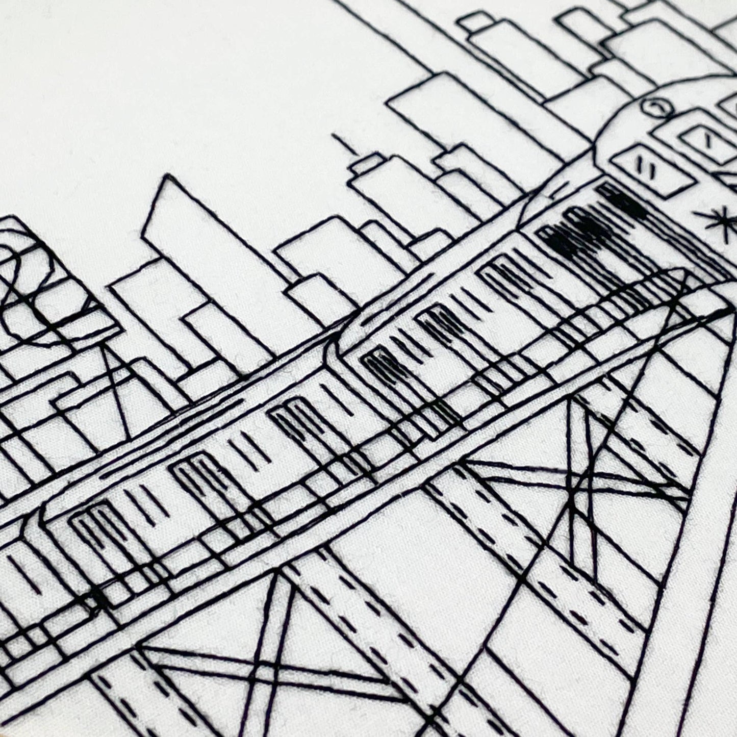 New York City Subway Embroidery Kit