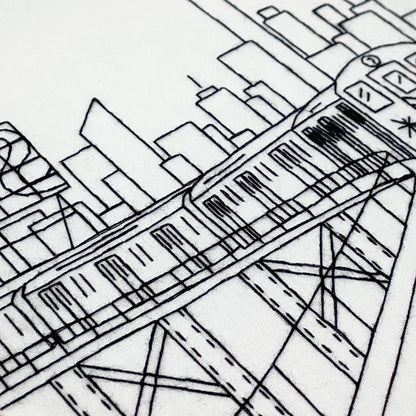 New York City Subway Embroidery Kit