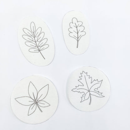 Fall Stick & Stitch Embroidery Patterns