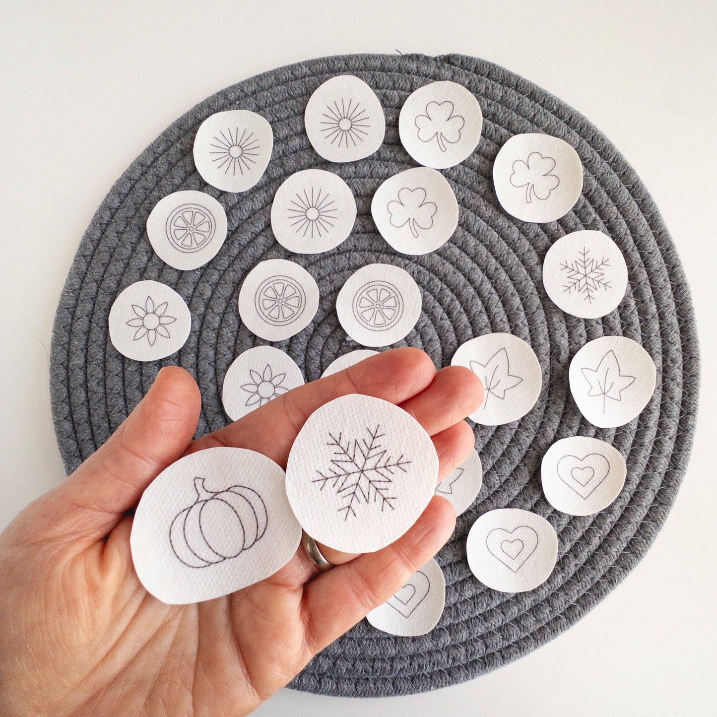 Mini Stick and Stitch Embroidery Sampler Pattern