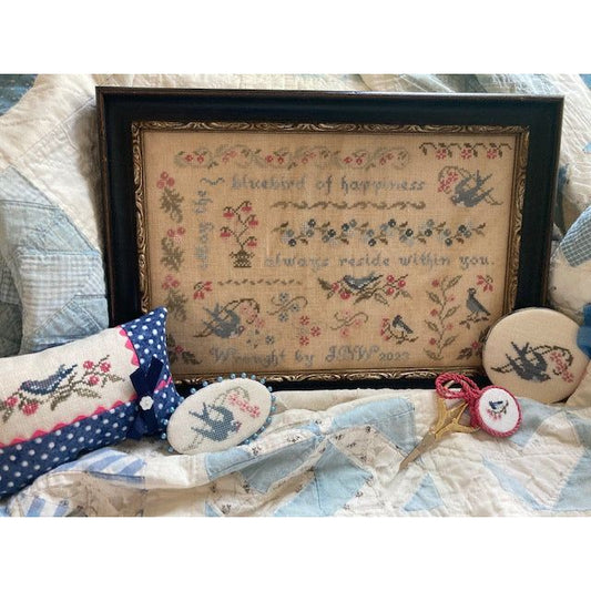 Bluebirds of Happiness Pattern