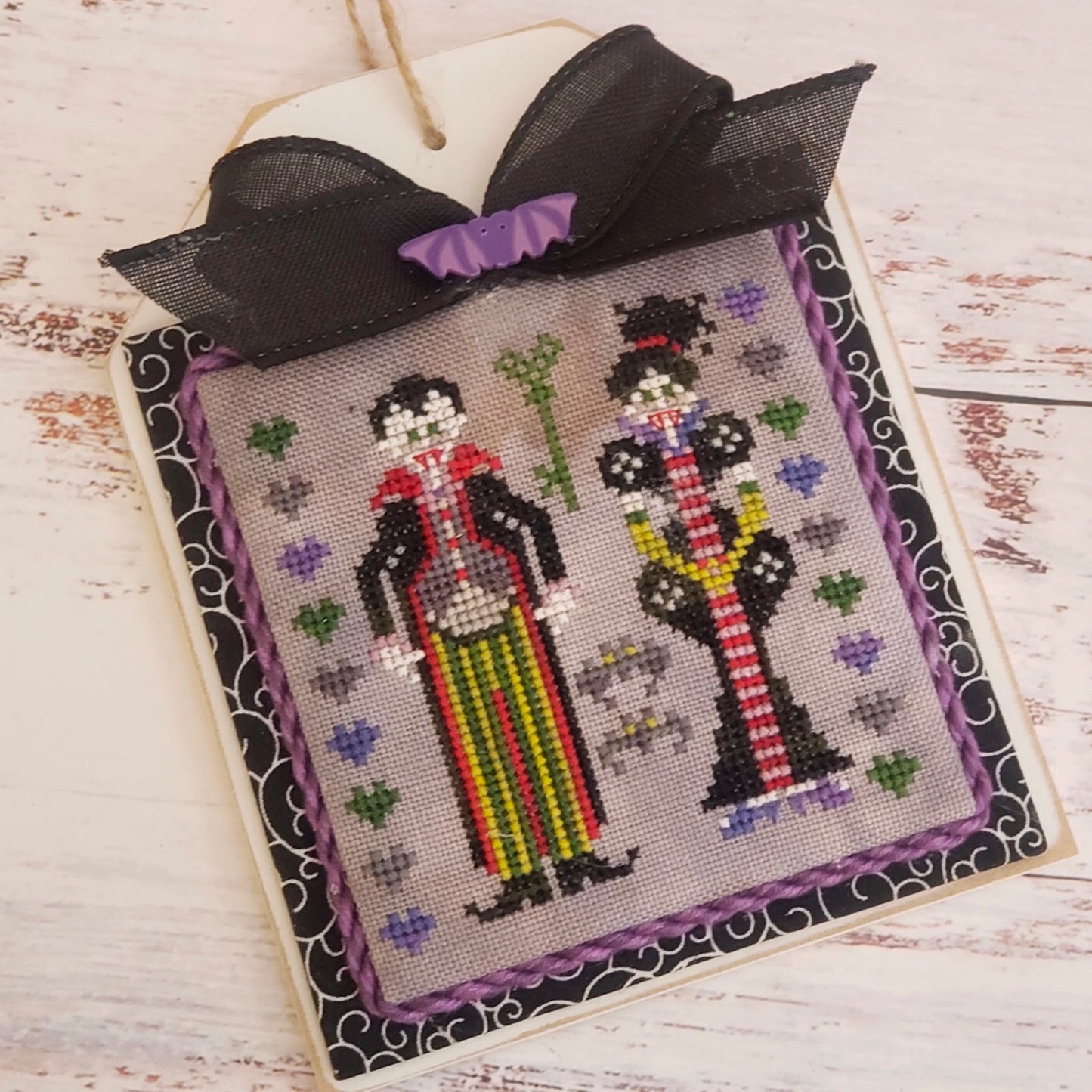 Mr. and Mrs. Dracula Pattern