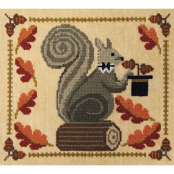 Squirrely Acorn Banquet Pattern