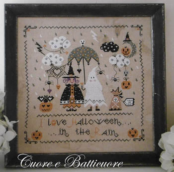 Halloween in the Rain Pattern