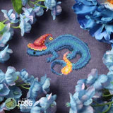 Wizardly Newt Pattern – Colour and Cotton