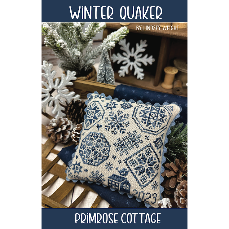 Thread and Chart Kit - Winter Quaker by Primrose Cottage Stitches