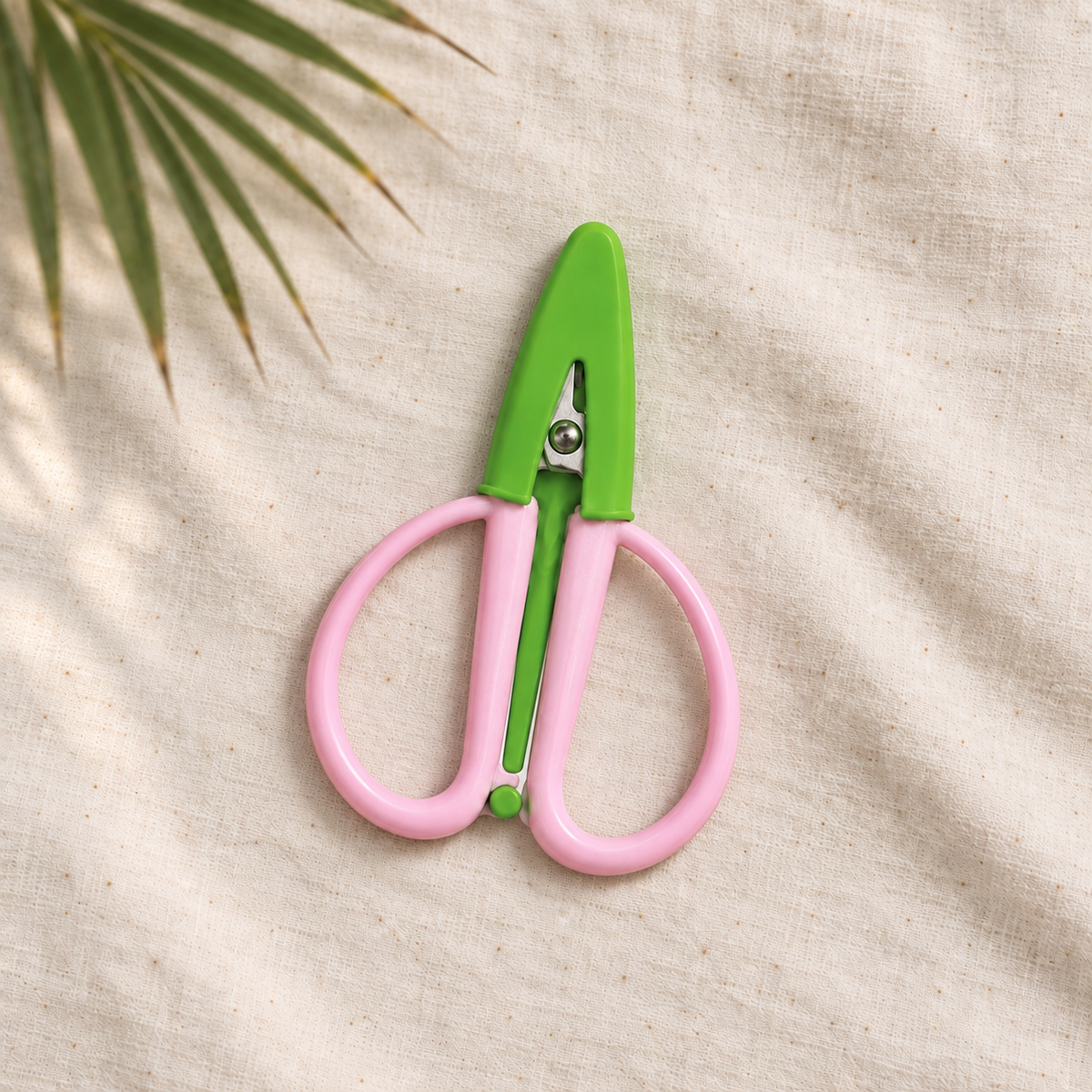 Palm Beach Pink & Green Super Snip Mini Thread Scissors
